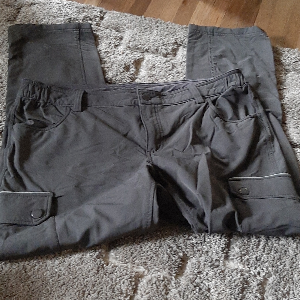 Duluth Trading Gray lined work pants
